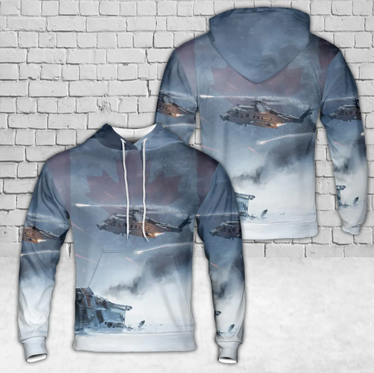 RCAF CH-148 Cyclone 3D Hoodie