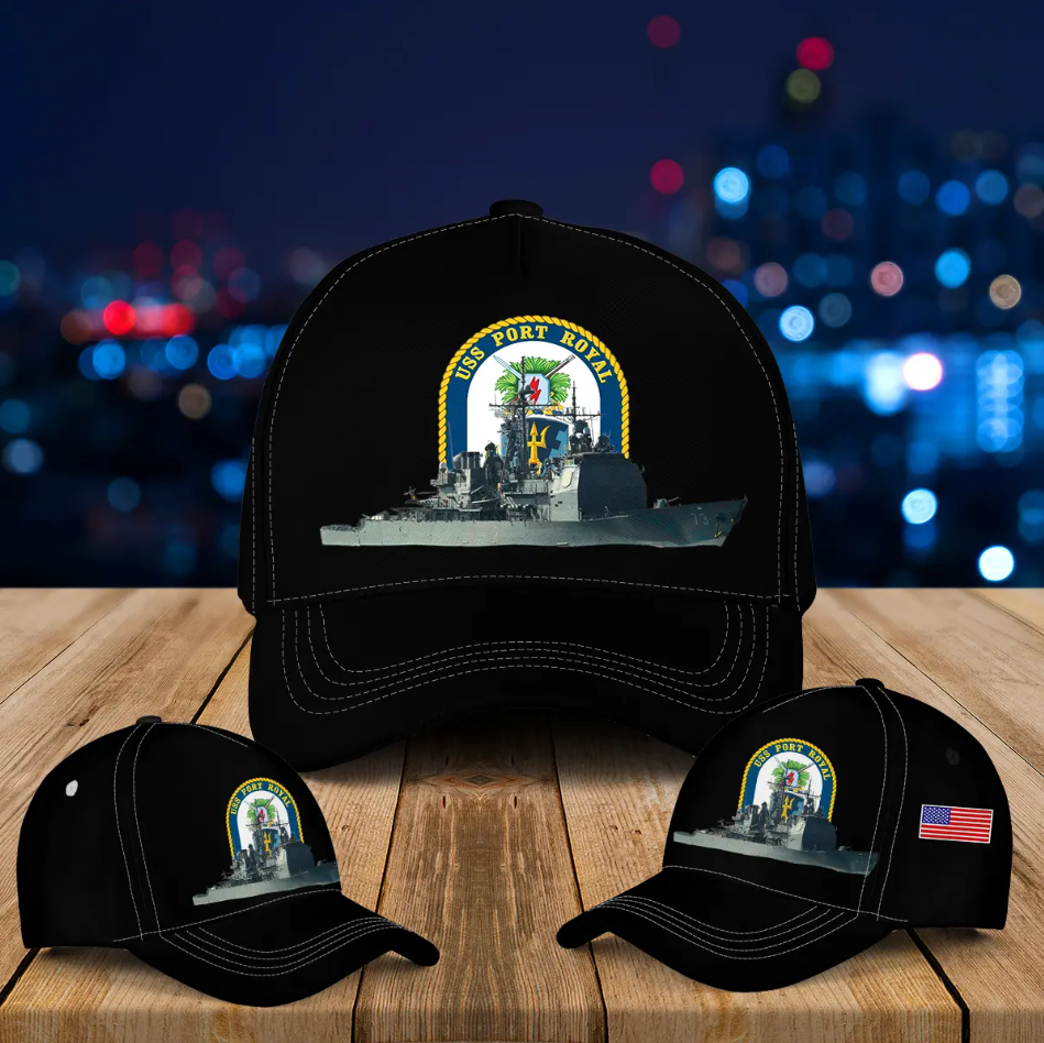 US Navy USS Port Royal CG-73 Baseball Cap