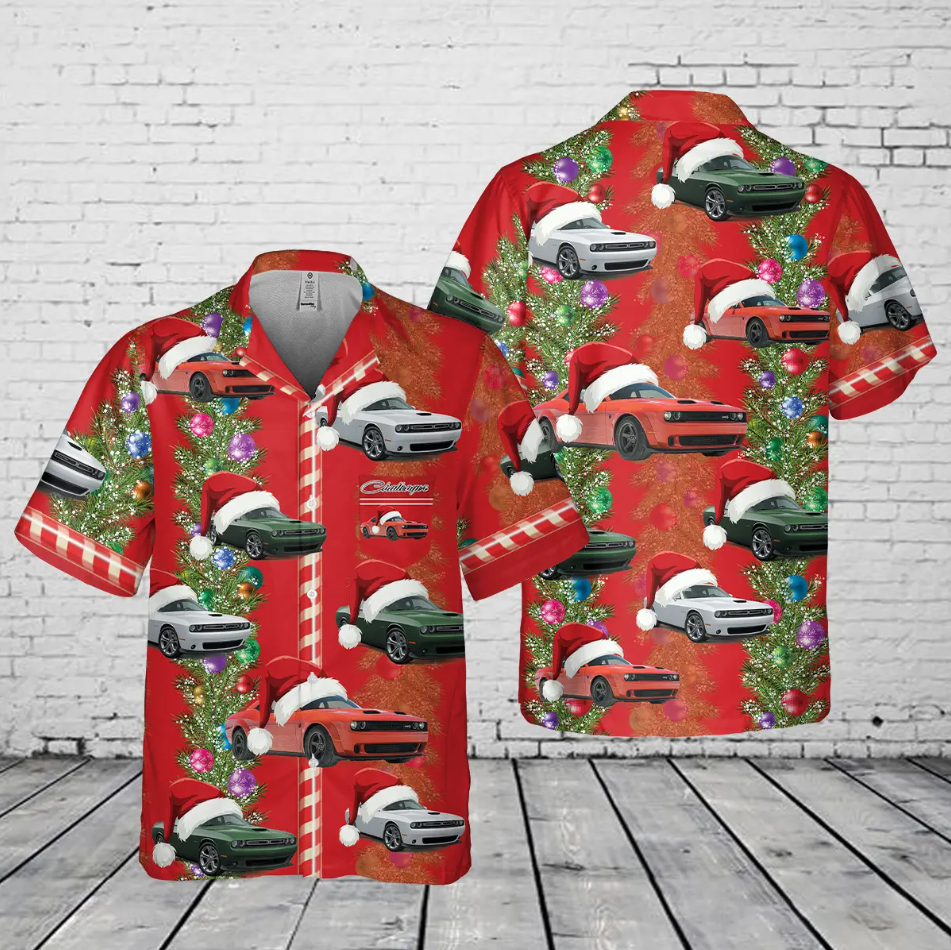 Challenger R/T 2021 Christmas Pocket Hawaiian Shirt