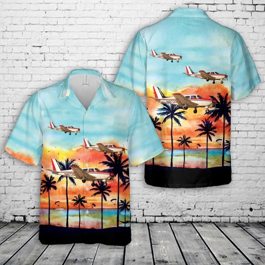 Piper PA-24 Comanche Hawaiian Shirt