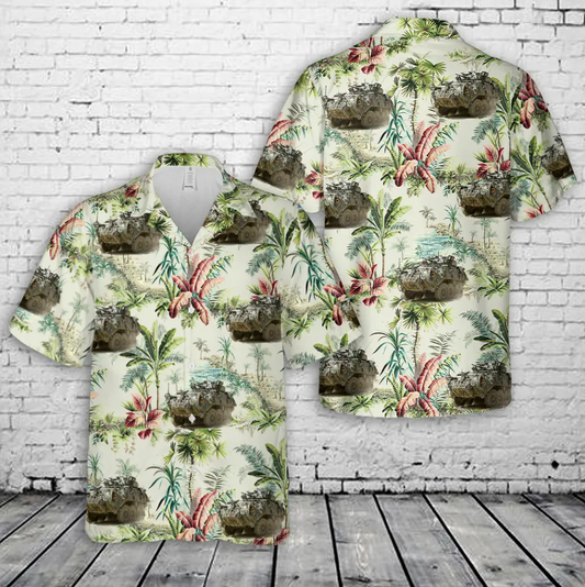 New Zealand Army LAV III Hawaiian Shirt