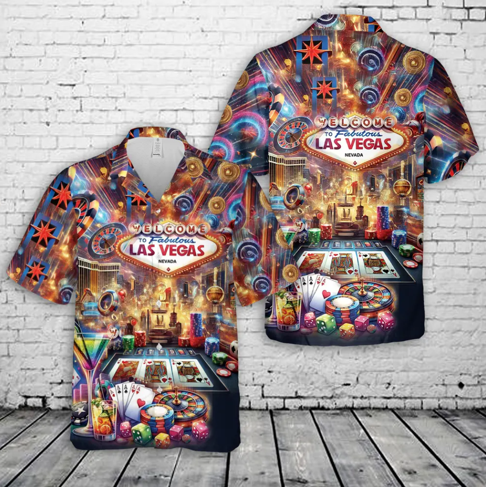 Las Vegas Casino Hawaiian Shirt