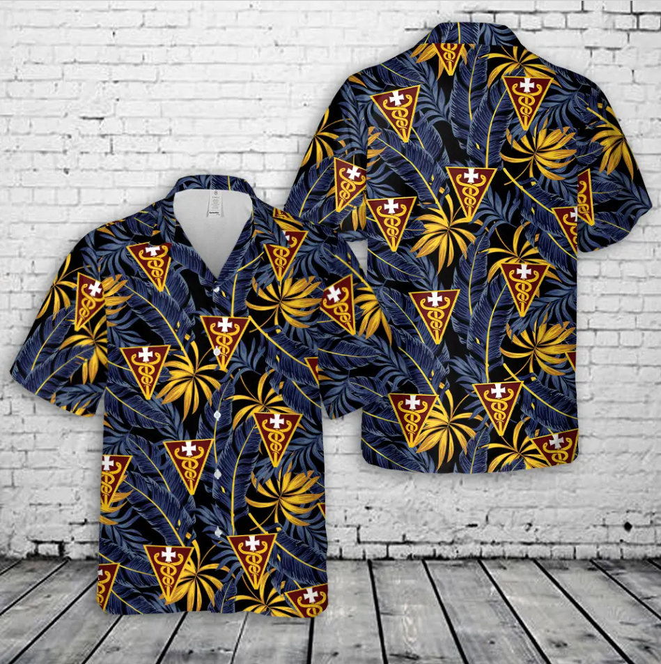 US Army 3rd Medical Command Hawaiian Shirt