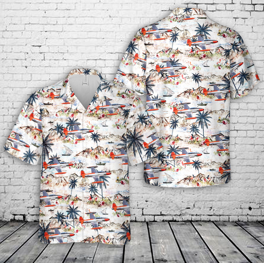 Corsair Nuts T-33 Shooting Star Hawaiian Shirt