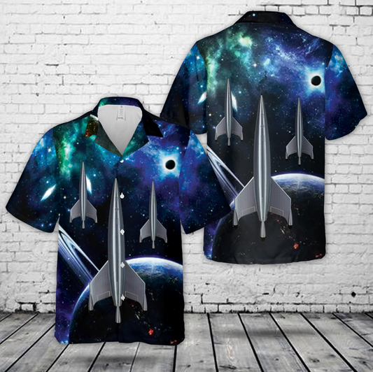 Luna from Destination Moon 1950 Hawaiian Shirt