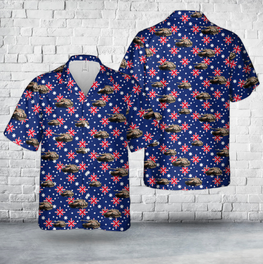 Australian Army Leopard 1A4 (AS1) MBT, Australia Day Hawaiian Shirt