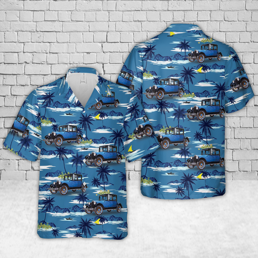 1923 Oldsmobile Model 43-A Brougham Hawaiian Shirt