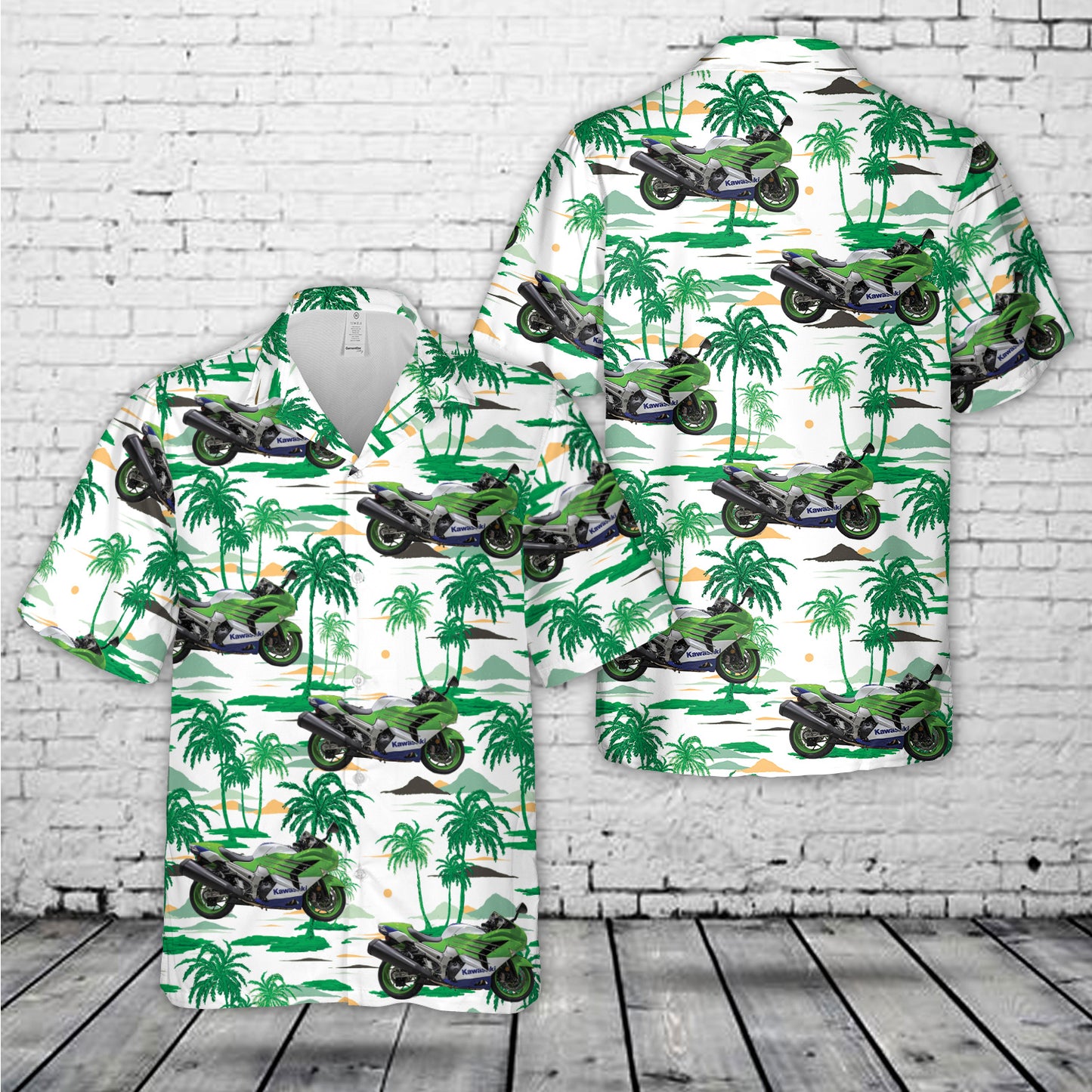 2024 Kawasaki Ninja ZX Hawaiian Shirt