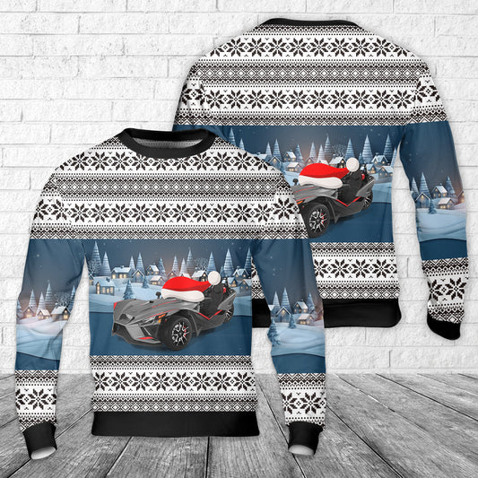 2024 Polaris Slingshot R AOP Ugly Christmas Sweater