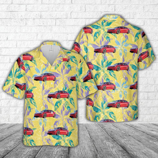 2024 Tesla Model S Hawaiian Shirt