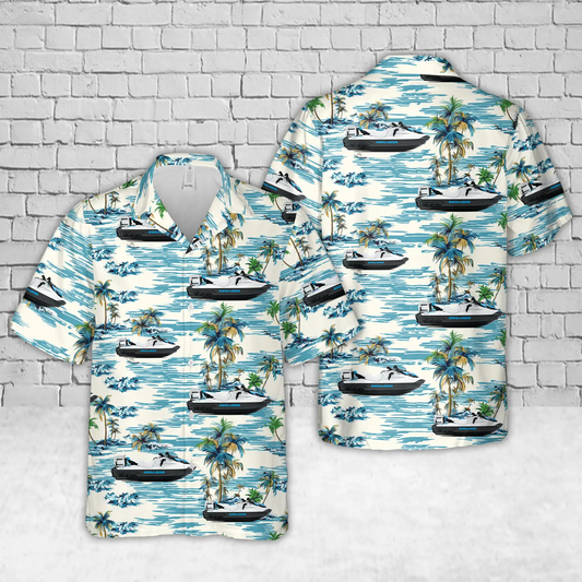 2025 Sea-Doo FishPro Scout - Fishing Personal Watercraft Hawaiian Shirt