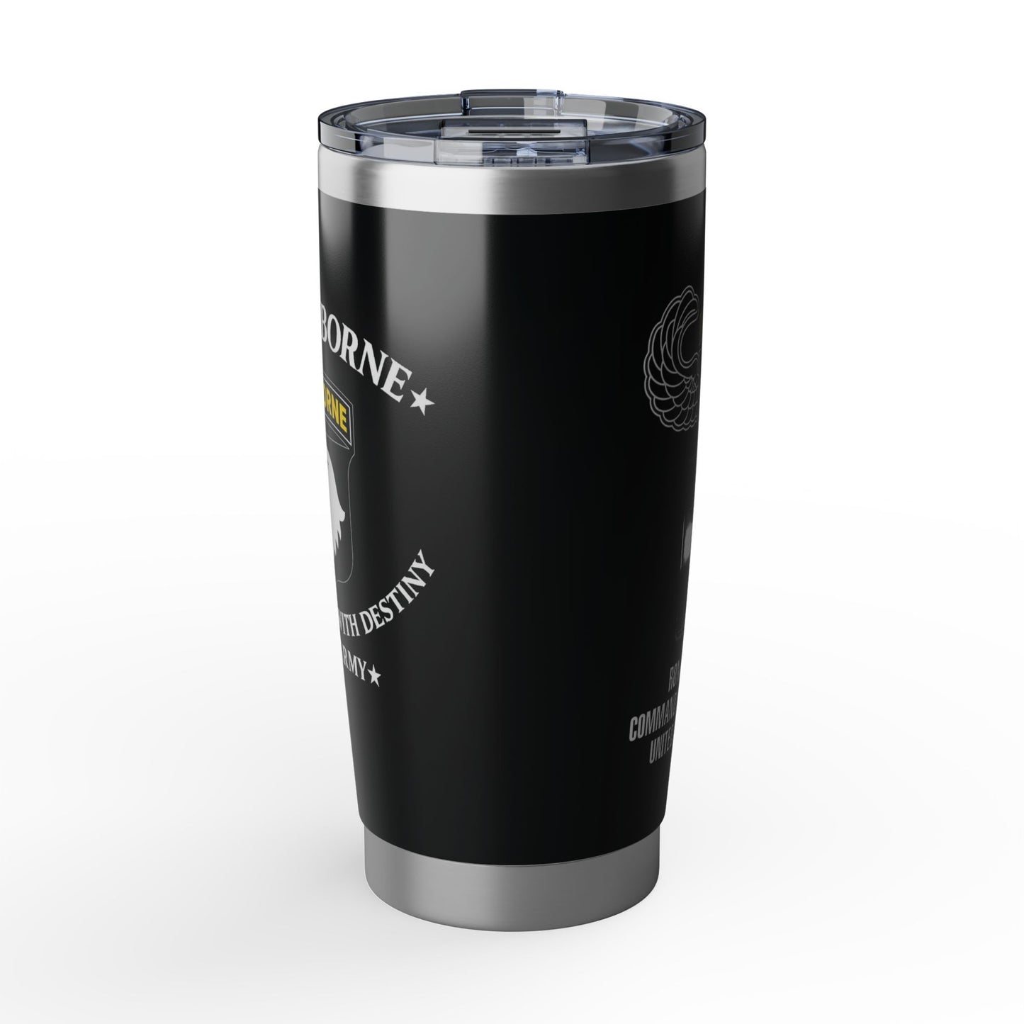 Custom Name, Rank & Unit US Army 101st Airborne Division Tumbler 20oz