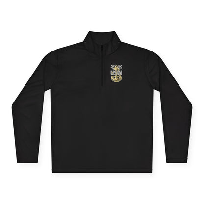 US Navy Master Chief Unisex Quarter-Zip Pullover
