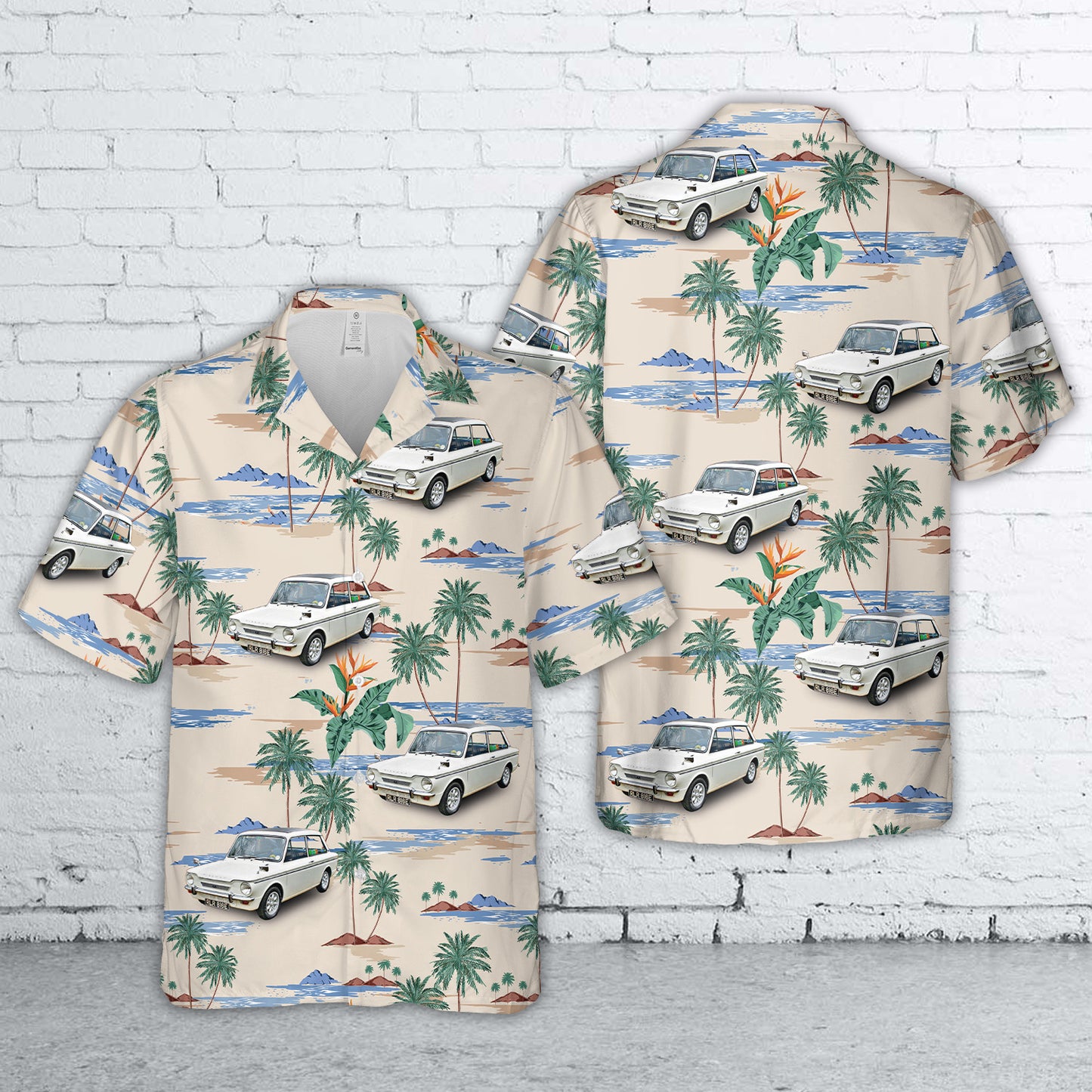 228 Hillman Imp Super (1967) Hawaiian Shirt