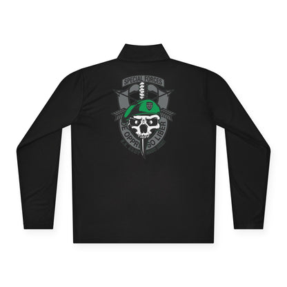 US Army Green Beret Special Forces Unisex Quarter-Zip Pullover