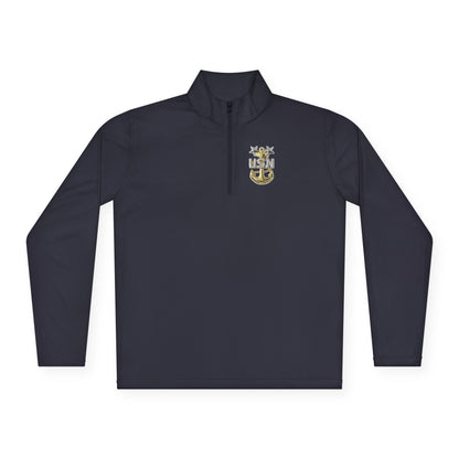 US Navy Master Chief Unisex Quarter-Zip Pullover