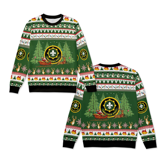2nd Cavalry Regiment Christmas Knitted Sweater
