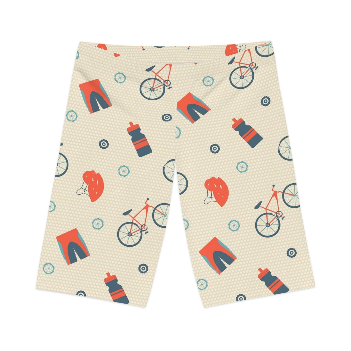 World Bicycle Day Women's Bike Shorts (AOP)