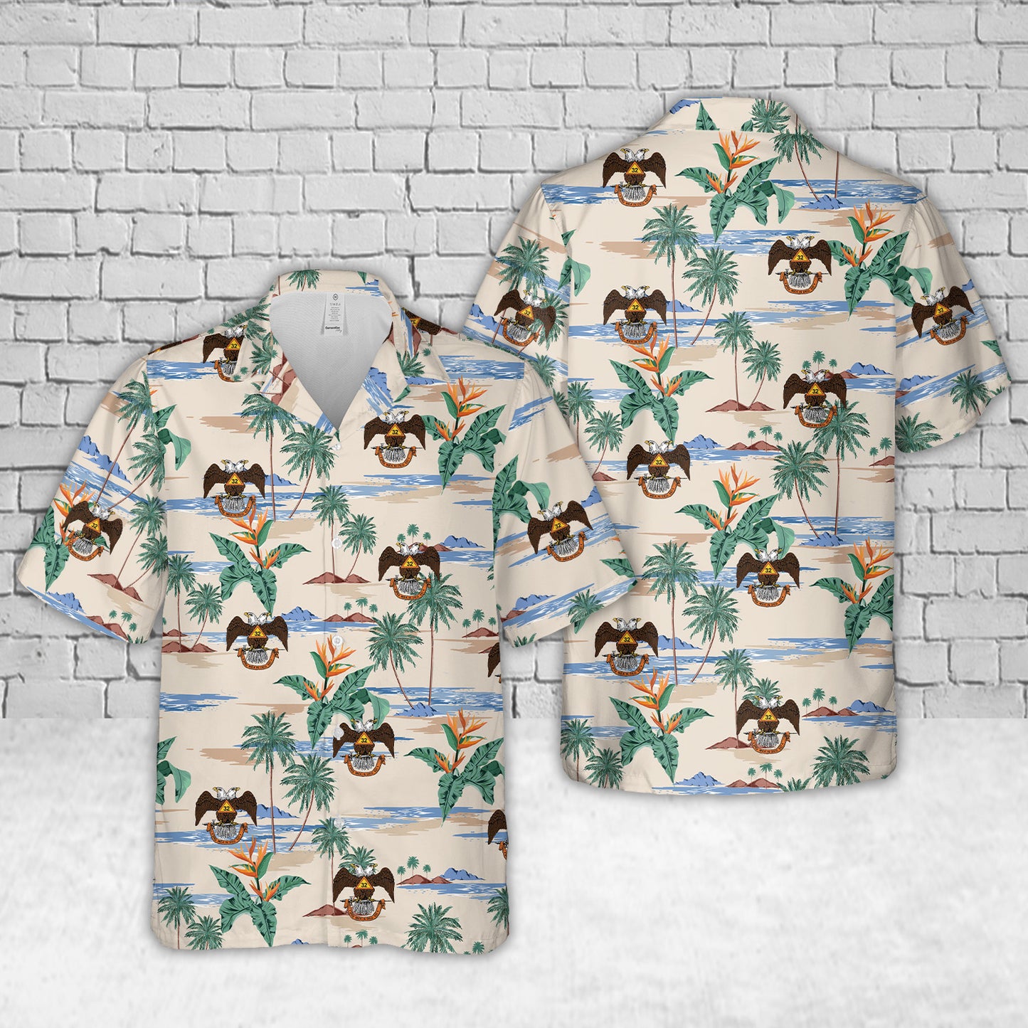 32nd Degree Scottish Rite Hawaiian Shirt