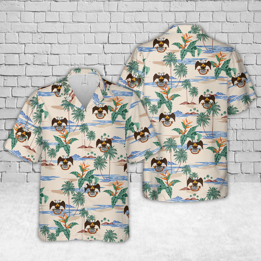 32nd Degree Scottish Rite Hawaiian Shirt