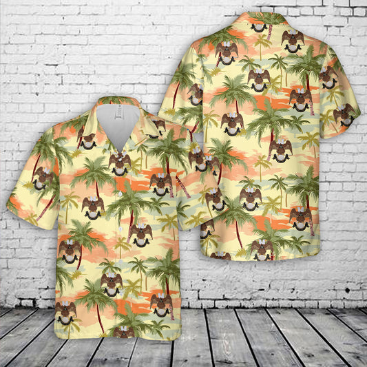 32nd Degree Scottish Rite Masonic Hawaiian Shirt
