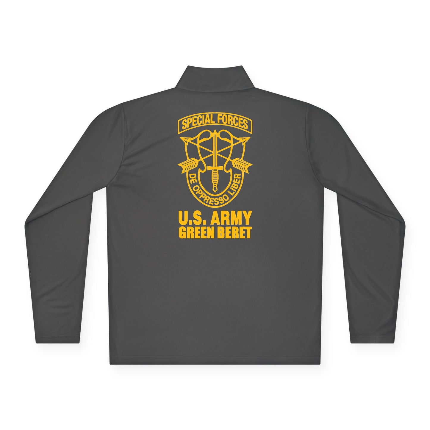 US Army Green Beret Special Forces Unisex Quarter-Zip Pullover