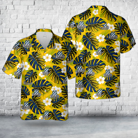 3rd Infantry Division “Combat Action Badge” Hawaiian Shirt