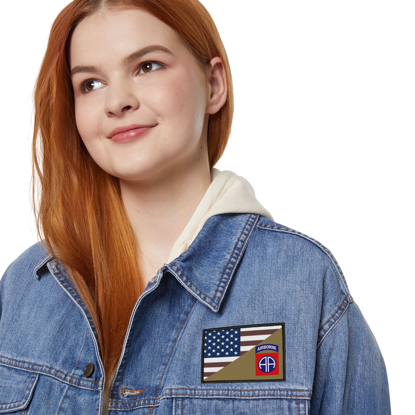 Afghanistan & Iraq Army 82nd Airborne Division Iron-On Patches