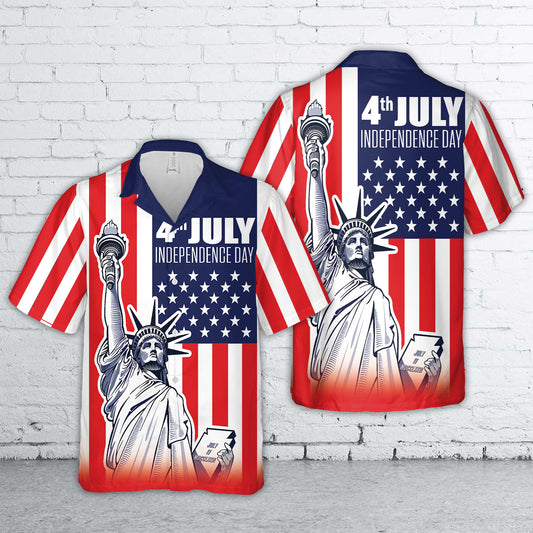 4th Of July Independence Day Hawaiian Shirt