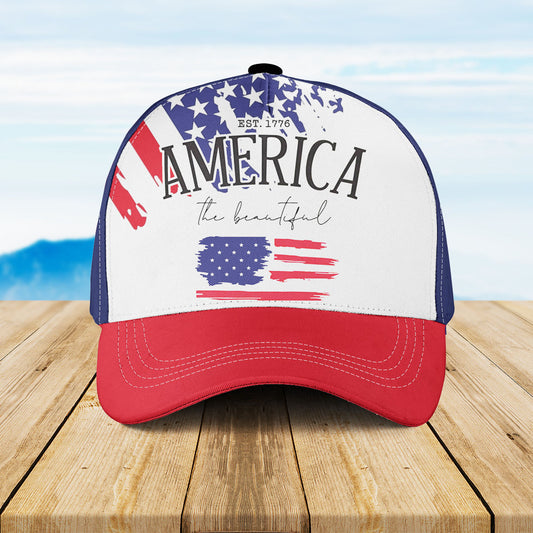 4th of July Patriotic Independence Day 3 Baseball Cap