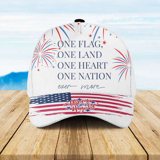 4th of July Patriotic Independence Day 4 Baseball Cap