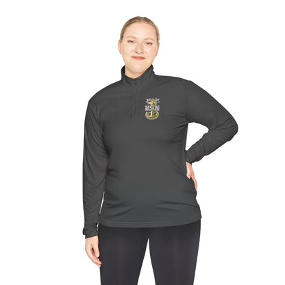 US Navy Master Chief Unisex Quarter-Zip Pullover