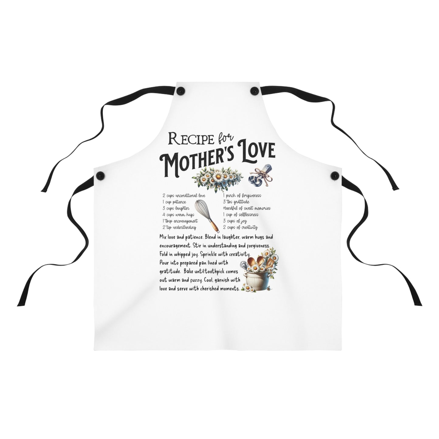 Recipe for Mother's Love - Mother's Day Apron (AOP)
