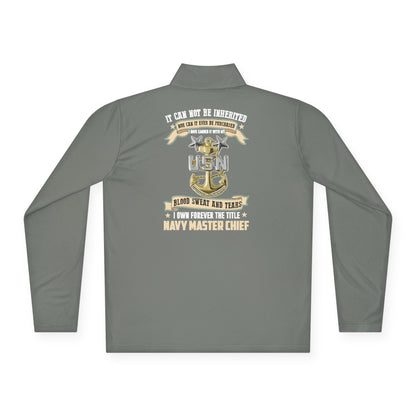 US Navy Master Chief Unisex Quarter-Zip Pullover
