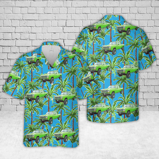 68 Dodge RAM Pick Up Truck (1st Gen) (1991) Hawaiian Shirt