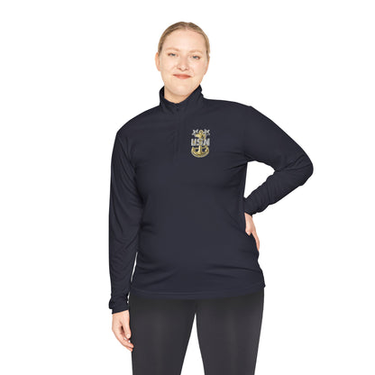 US Navy Master Chief Unisex Quarter-Zip Pullover