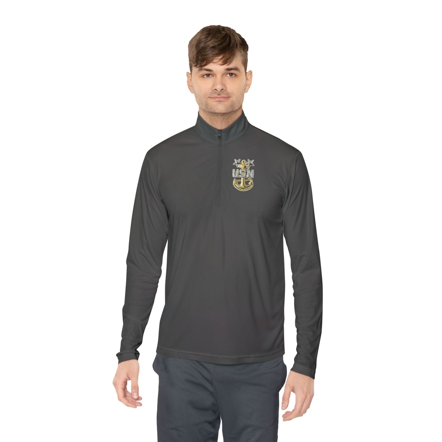 US Navy Master Chief Unisex Quarter-Zip Pullover