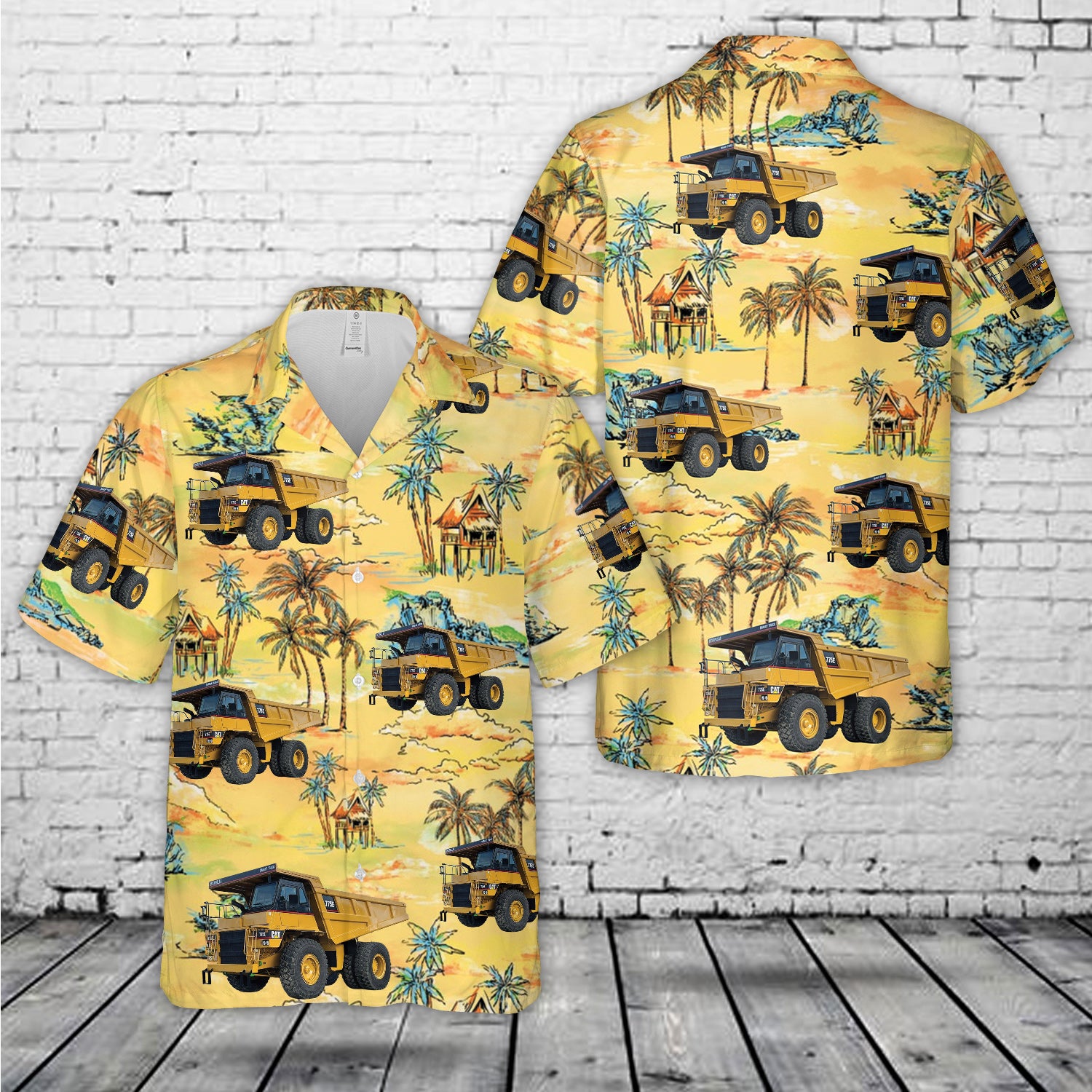 775E Off Highway Truck Hawaiian Shirt