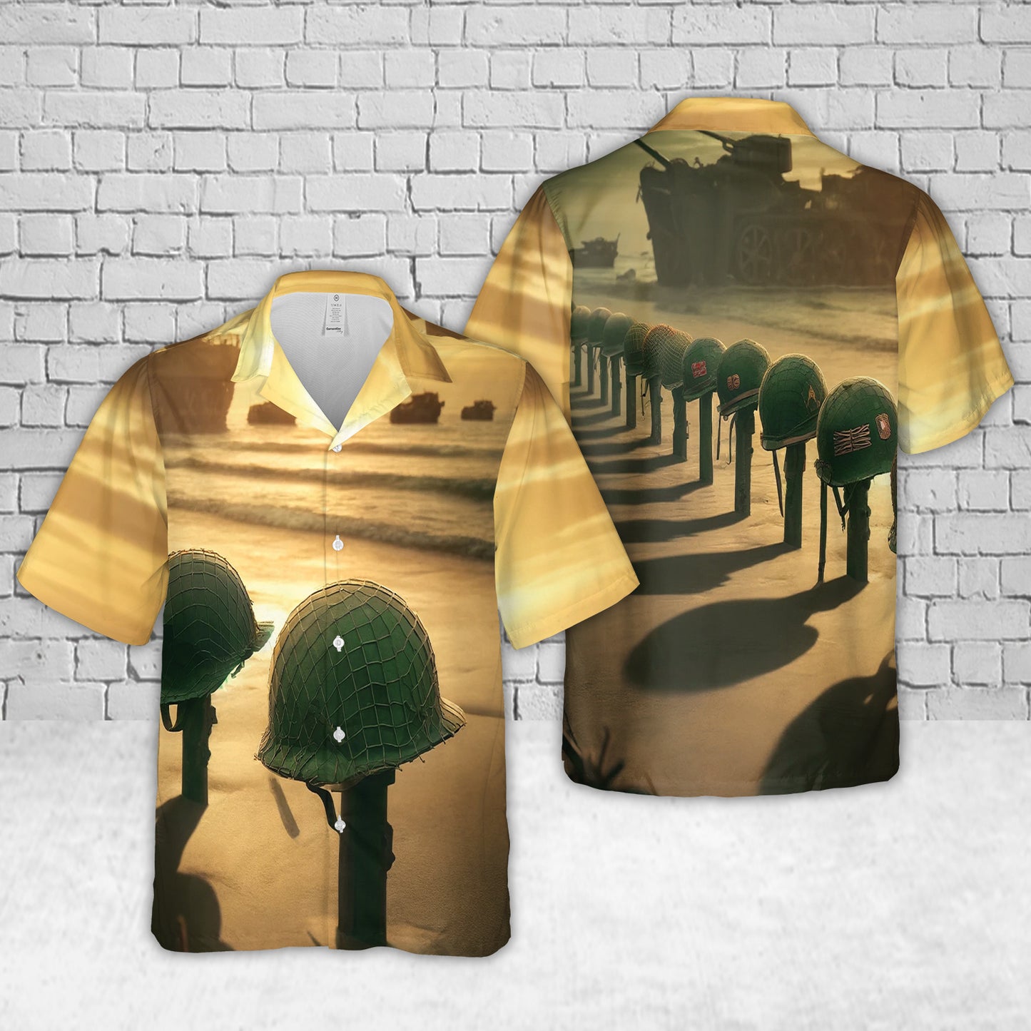 80th Anniversary of D-Day Normandy Hawaiian Shirt