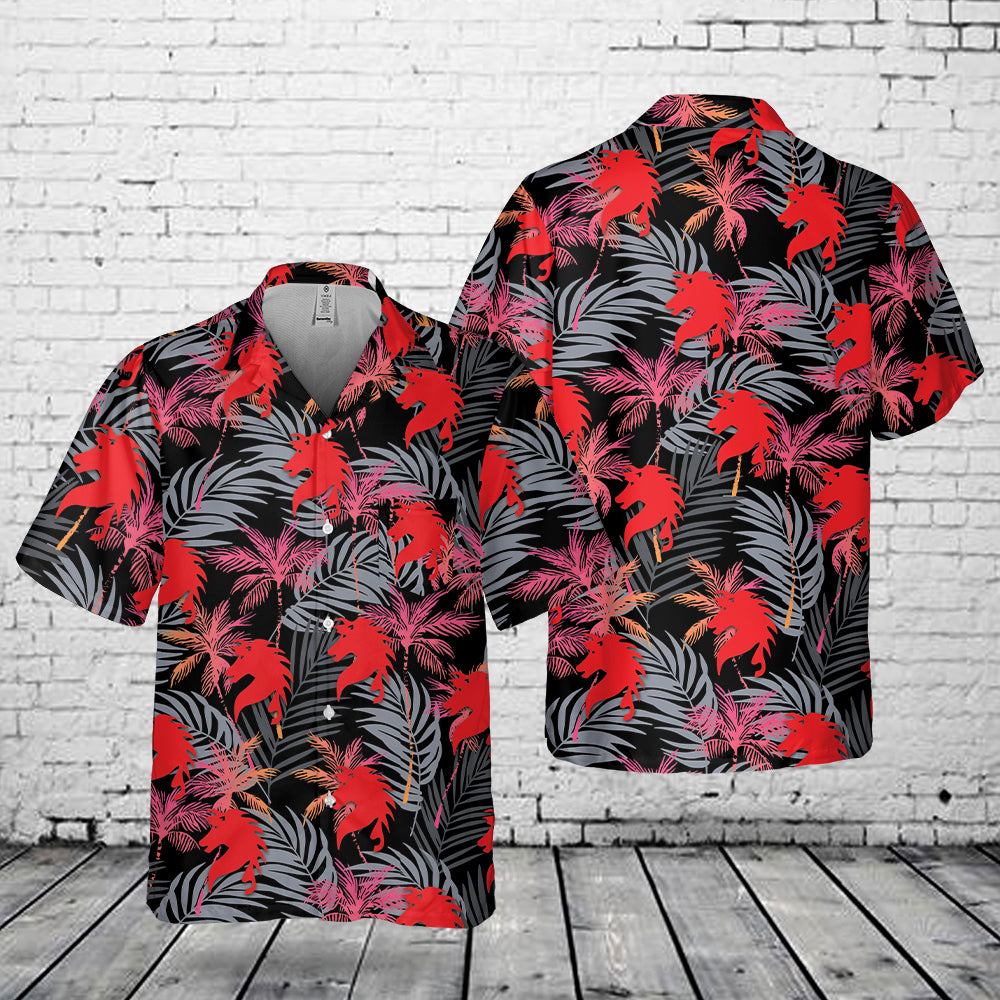 823D Red Horse Squadron Pocket Hawaiian Shirt
