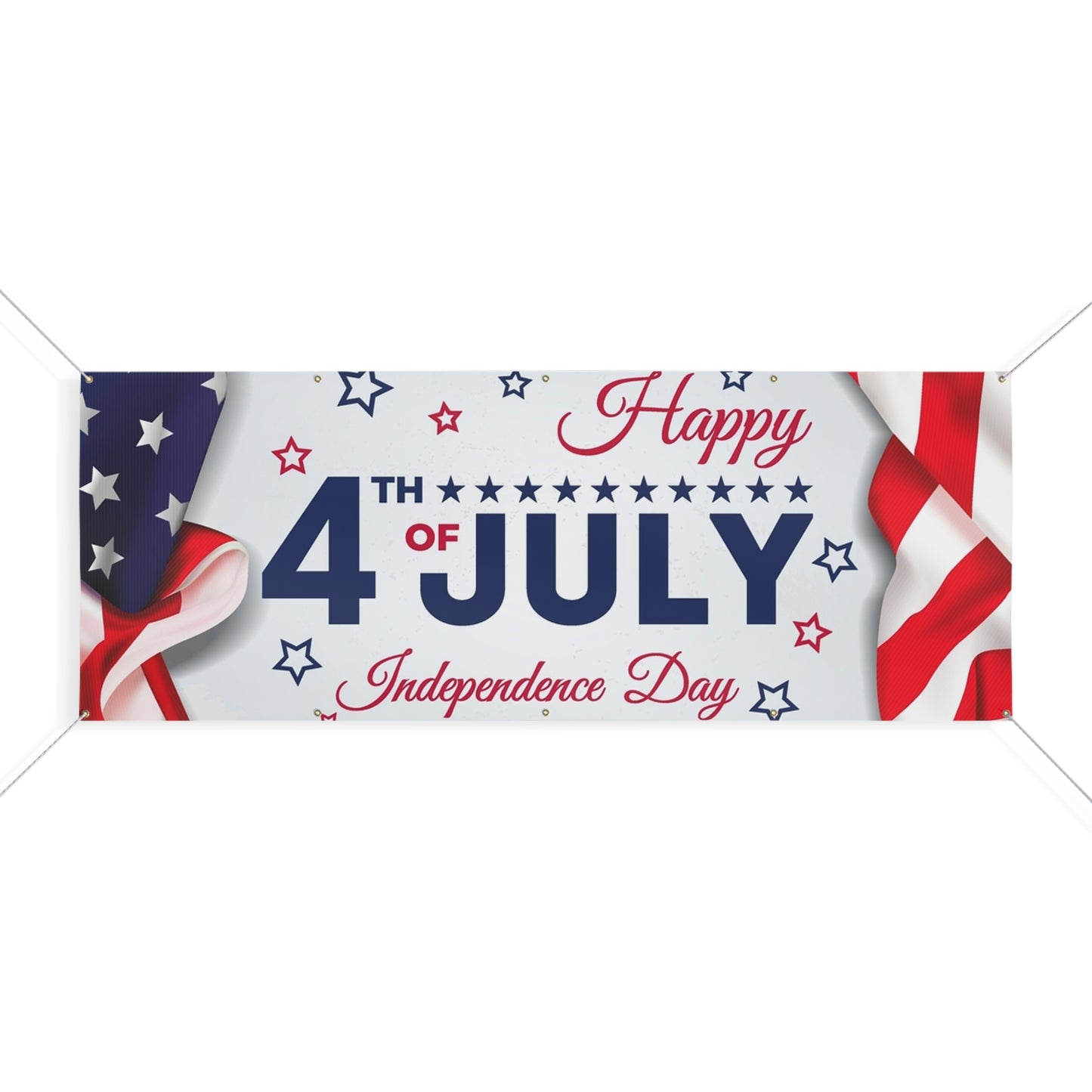 Happy 4th Of July Matte Banner