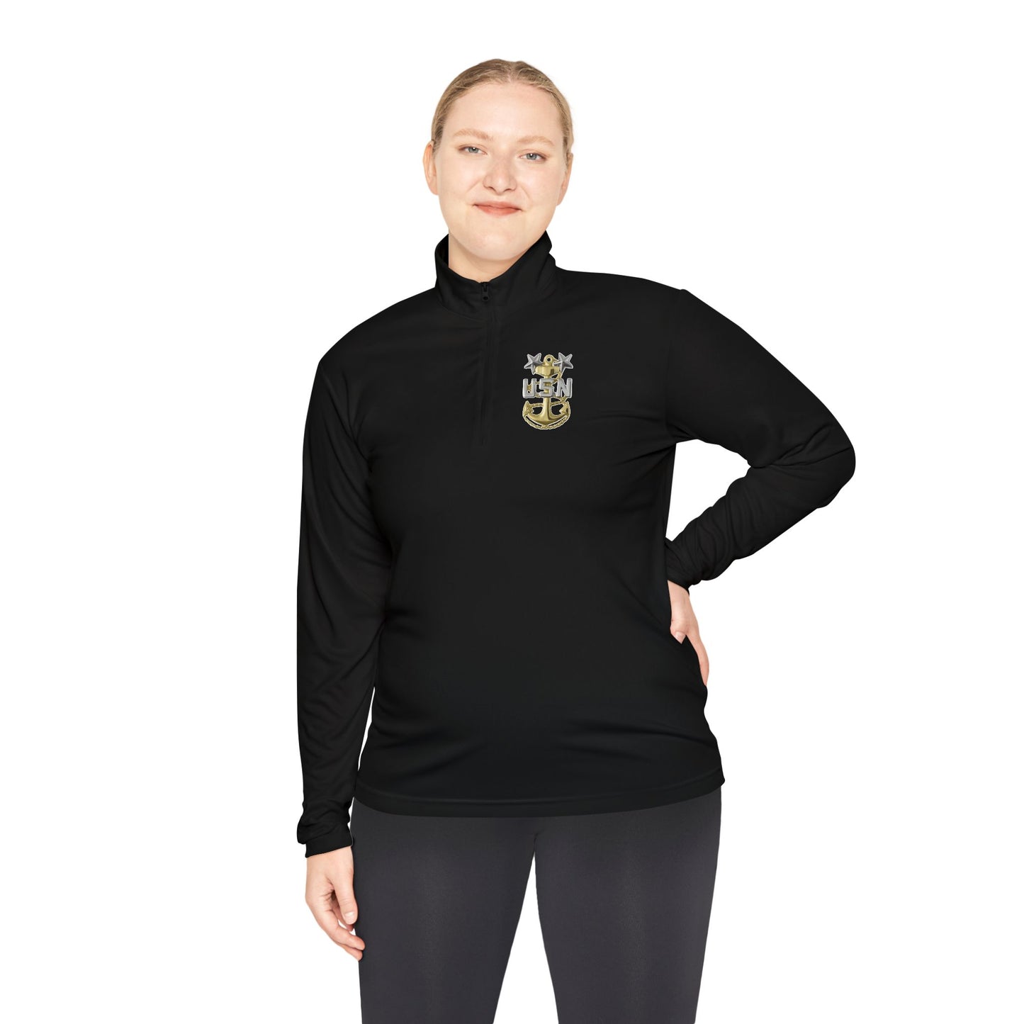 US Navy Master Chief Unisex Quarter-Zip Pullover