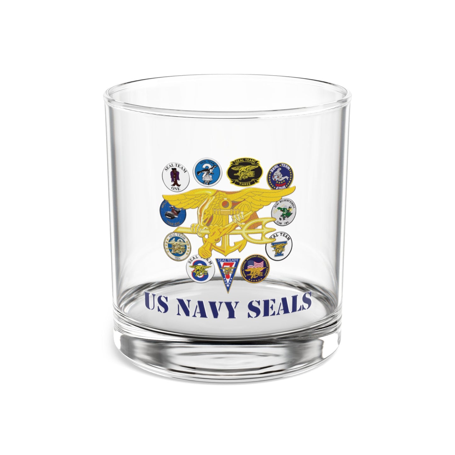 US Navy Seals Rocks Glass, 10oz