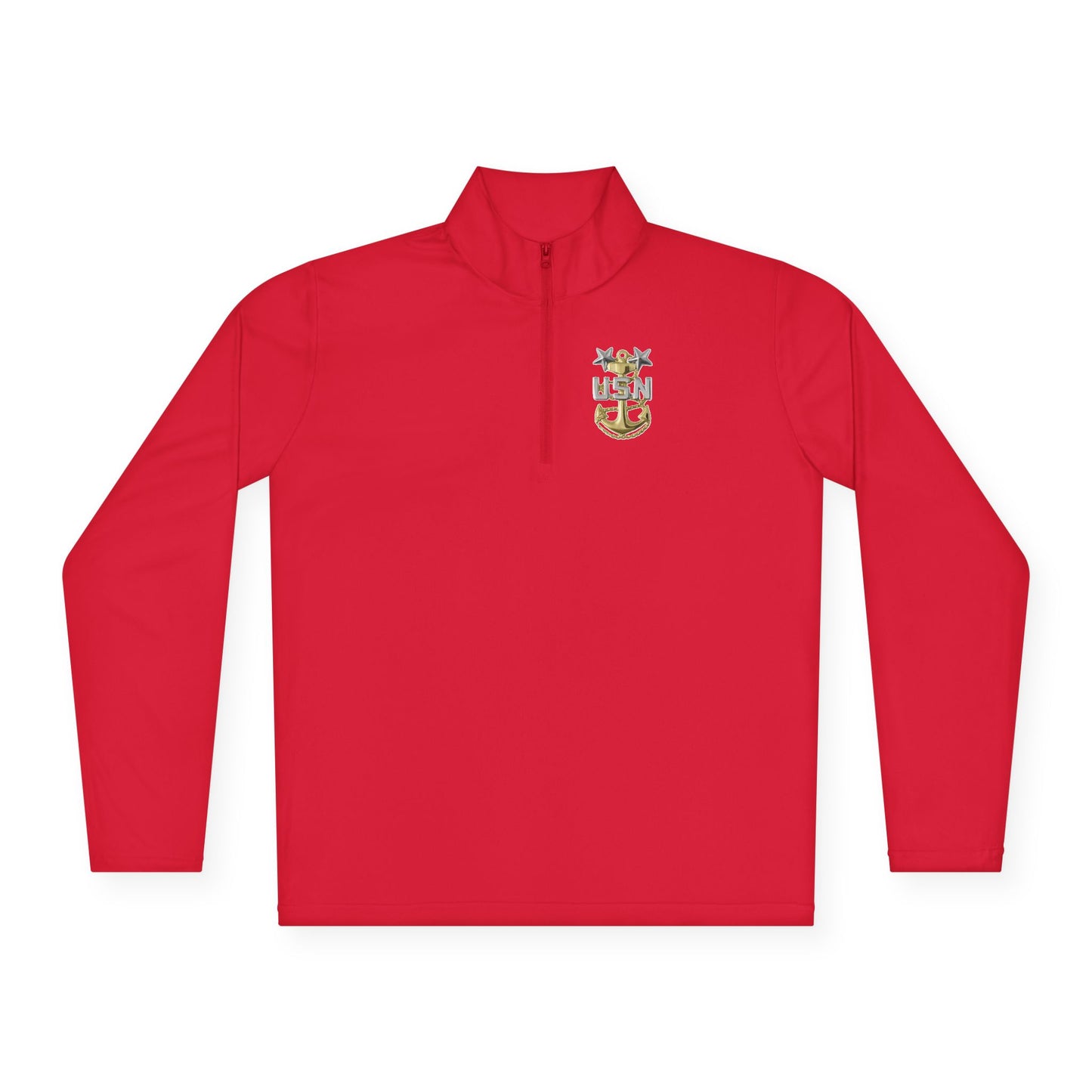 US Navy Master Chief Unisex Quarter-Zip Pullover