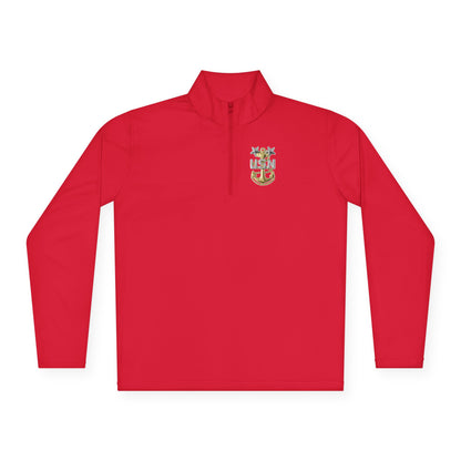 US Navy Master Chief Unisex Quarter-Zip Pullover