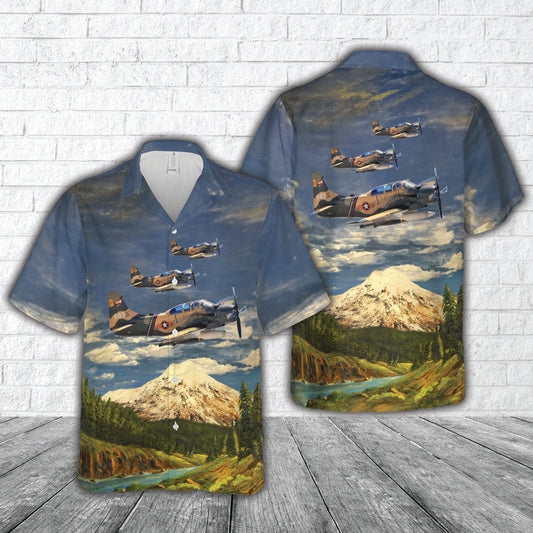 A-1E Skyraider in RVNAF colors Hawaiian Shirt