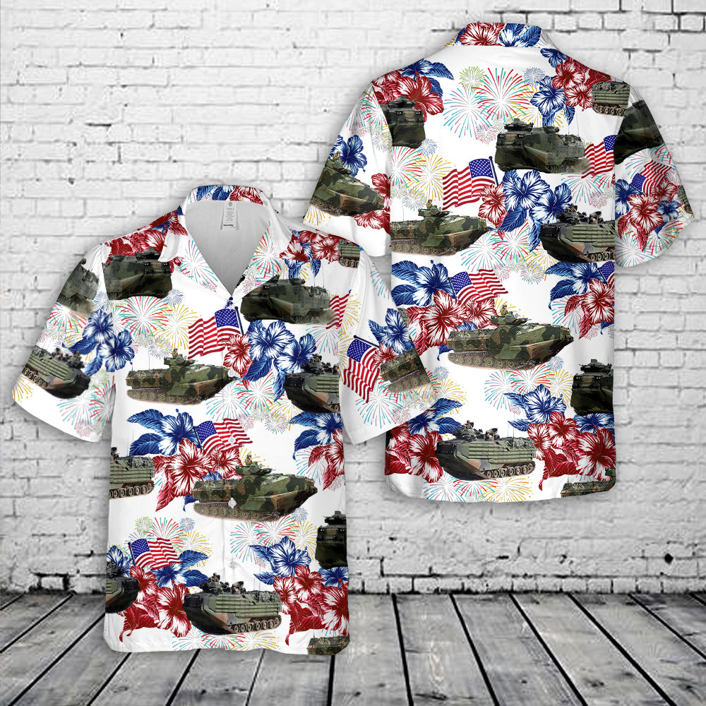 AAVP7A1 RAM-RS, 4th Of July Hawaiian Shirt