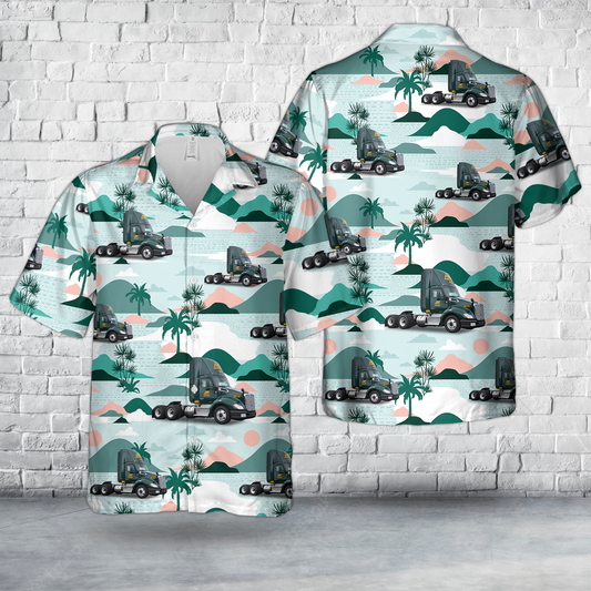 ABF Freight 2019 Kenworth T680 Hawaiian Shirt