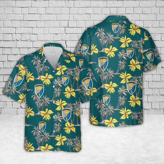 ACU 5 Assault Craft Unit Five (U.S. Navy) Hawaiian Shirt