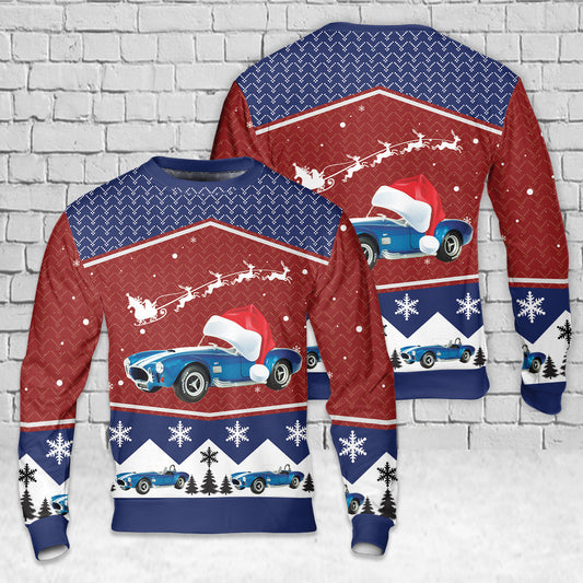 AC Cobra MkII Christmas AOP Sweater